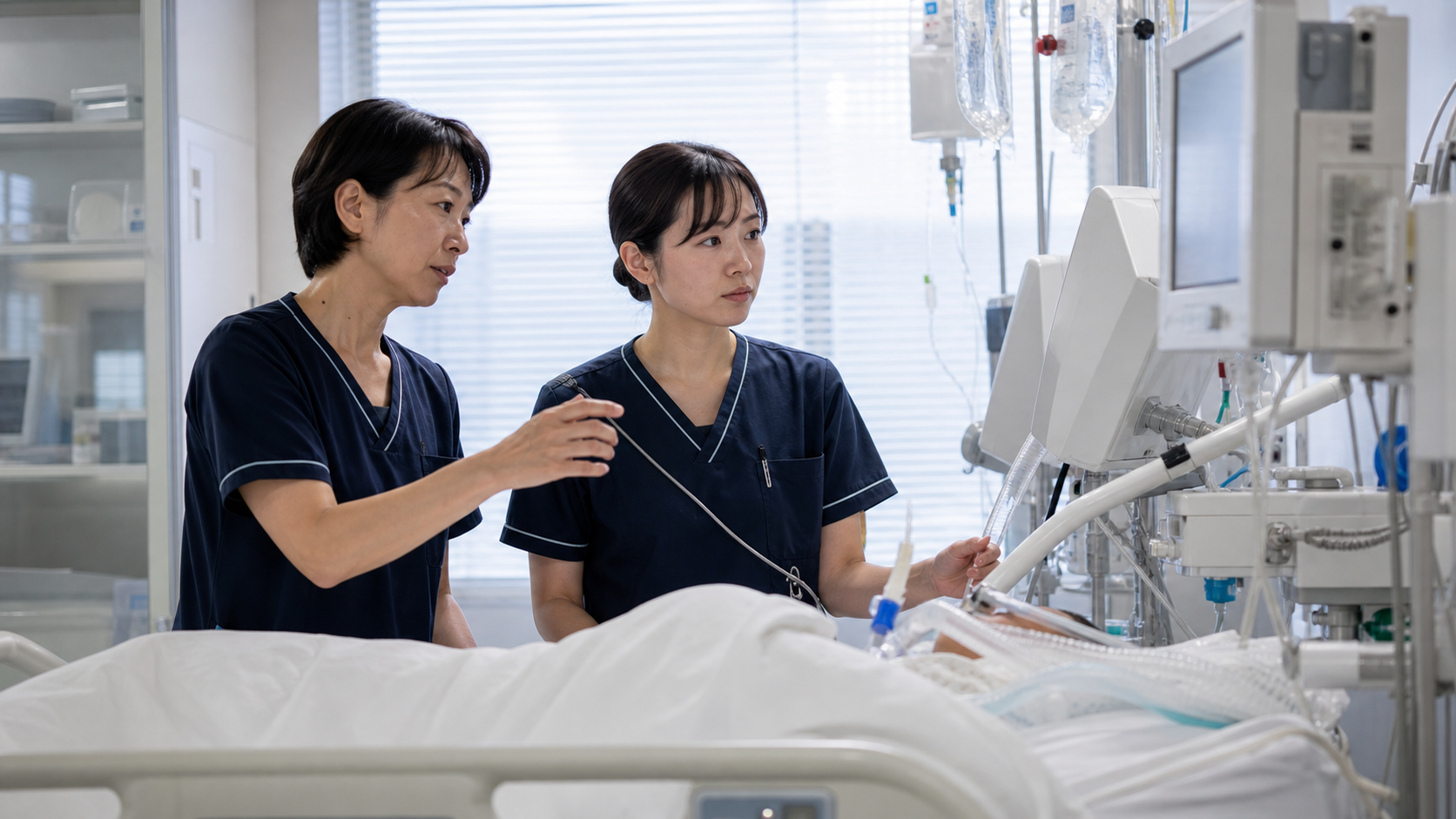 ICU看護師の勉強は「安全」と受け持ち患者から始める